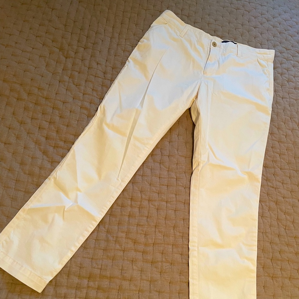 Gap white pant with pockets size 6